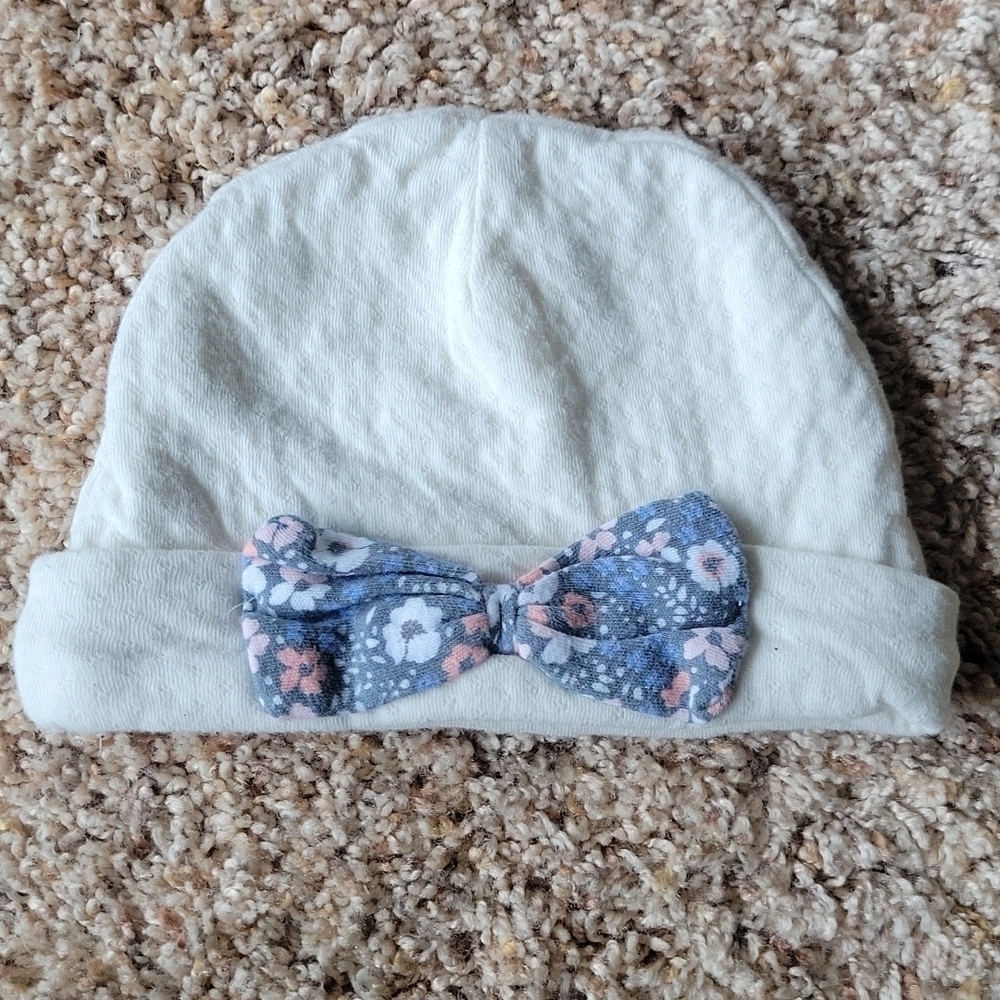 Laura Ashley soft baby hat